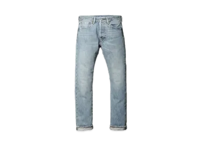 LEVI'S Made In The USA 501 Original Fit Mediumauth 14OZ "Indigo Blue"