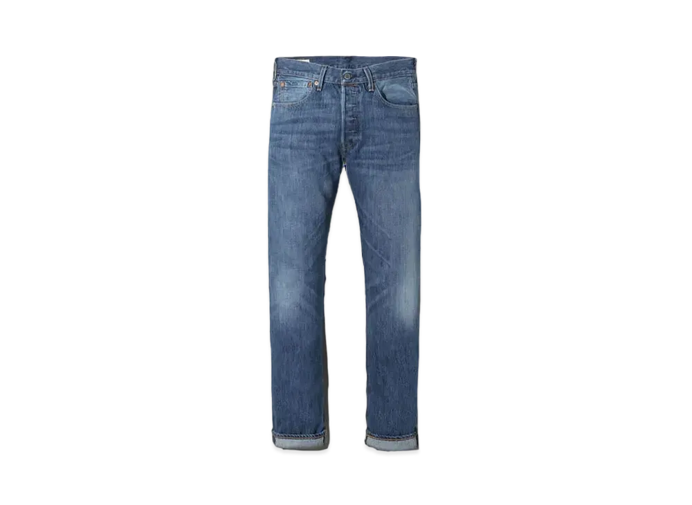 LEVI'S Made In The USA 501 Original Fit Miu Topeka "Dark Indigo Blue"