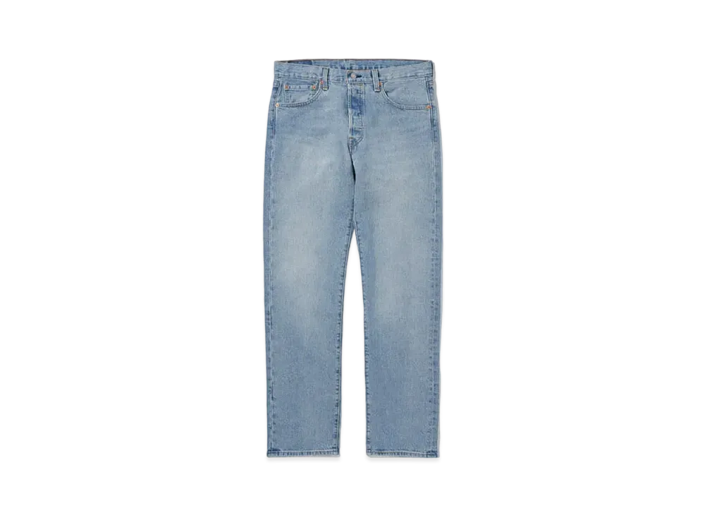 LEVI'S 501 Original Fit Light Indigo Worn In "Light Indigo"