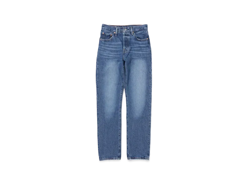 LEVI'S 501 Jeans For Women Medium Indigo Worn In "Indigo Blue"