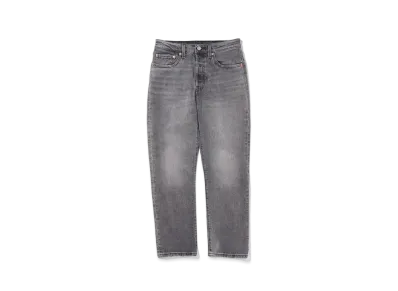 LEVI'S 501 Crop Gray Worn In "Grey"