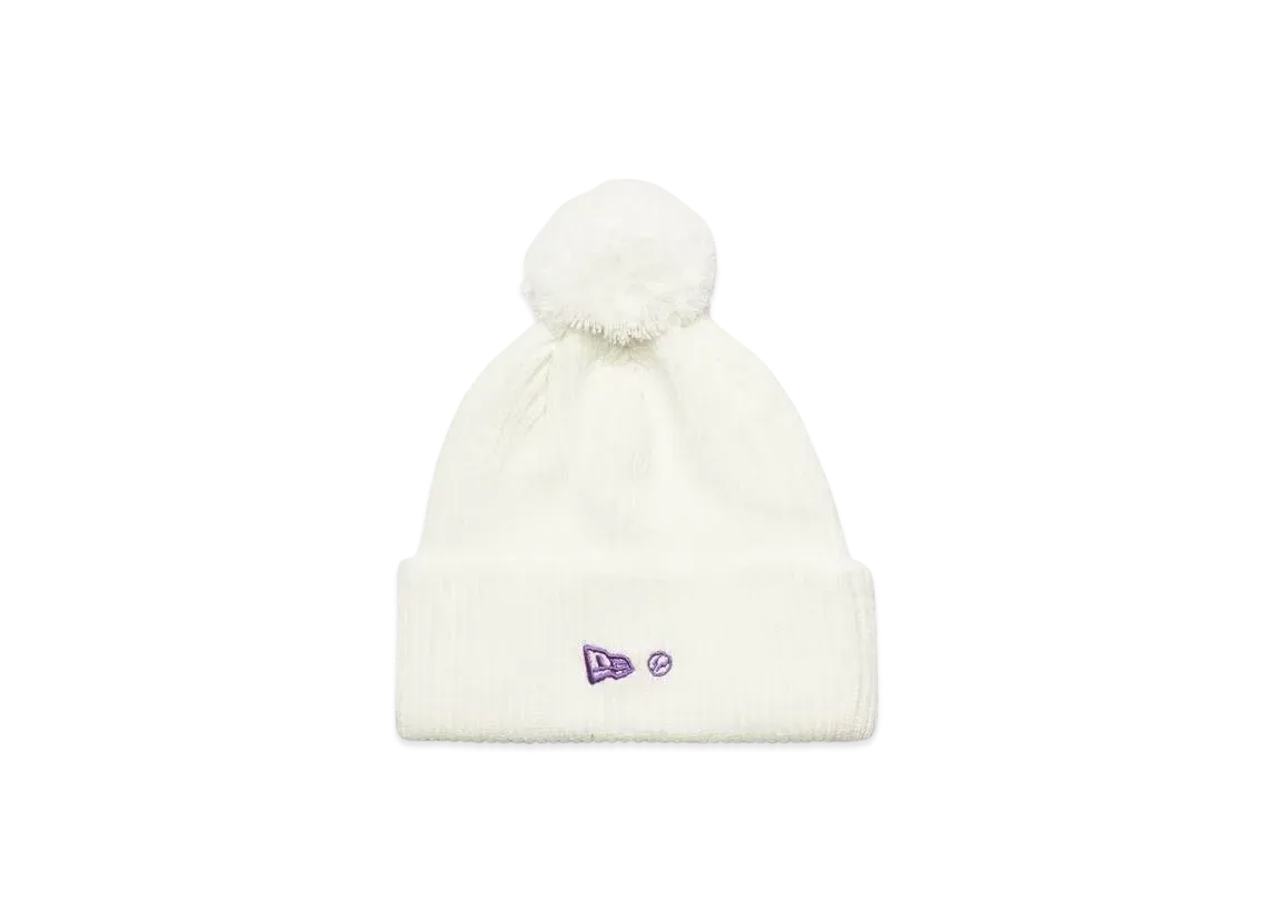 NEW ERA FRAGMENT DESIGN POMPON KNIT RIP "White"