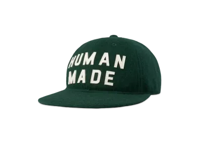 HUMAN MADE 6 PANEL WOOL CAP "Green"