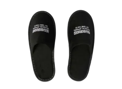 NEIGHBORHOOD CI / E-SLIPPER "Black"