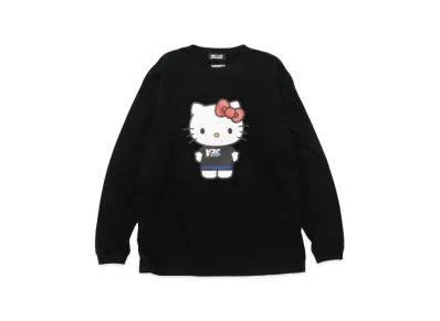 GOD SELECTION XXX x WIND AND SEA x Hello Kitty Long Sleeve T-Shirt GX-A23-KTWSLT-01 "Black"