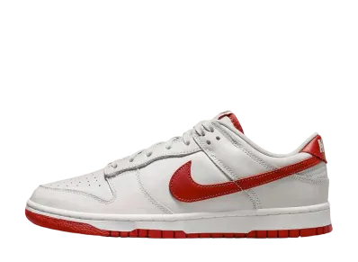 ナイキ ダンク ロー "バストグレー/バーシティレッド"