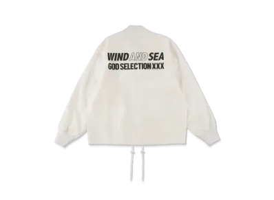WIND AND SEA x GOD SELECTION XXX N-1 Nylon Blouson "White"