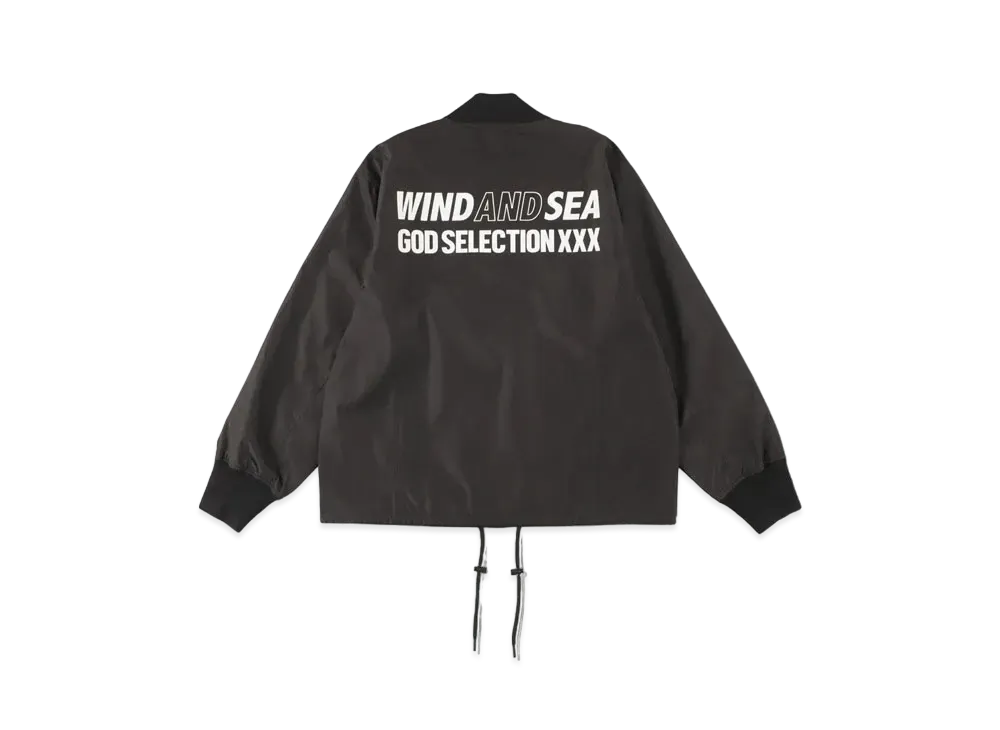 WIND AND SEA x GOD SELECTION XXX N-1 Nylon Blouson "Black"
