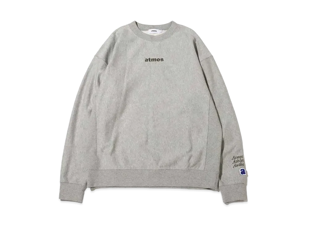 atmos Embroidery Classic Logo Heavy-Weight Sweat "Grey"