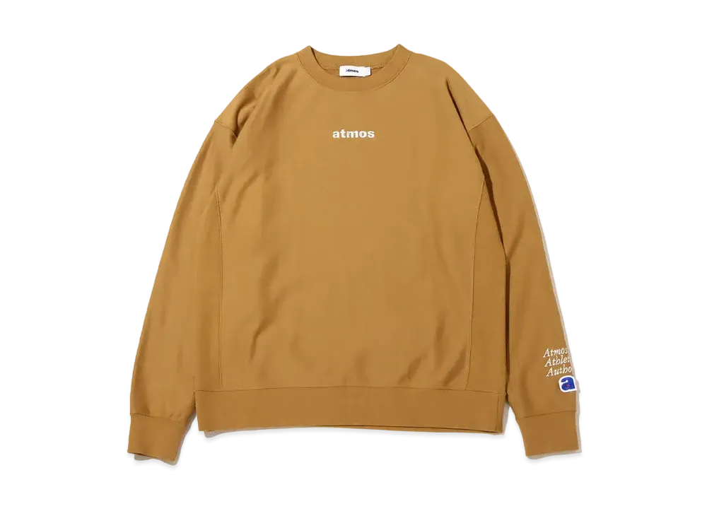 atmos Embroidery Classic Logo Heavy-Weight Sweat "Beige"