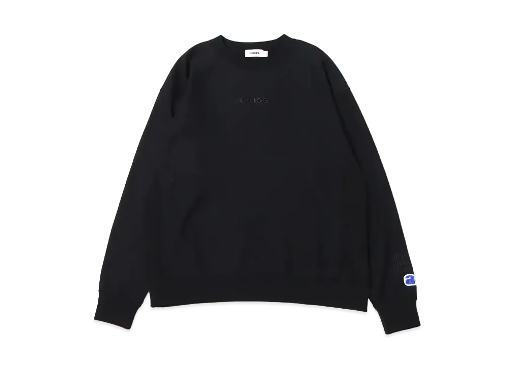 atmos Embroidery Classic Logo Heavy-Weight Sweat "Black"