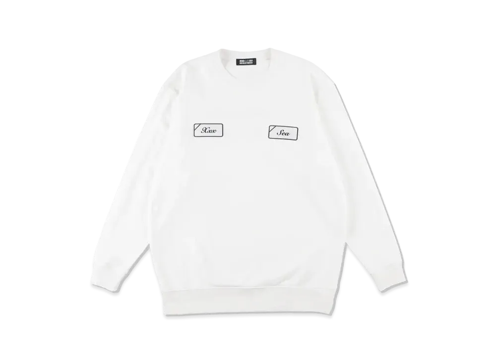 WIND AND SEA x GOD SELECTION XXX (XXX-Sea) Crew Neck "White"