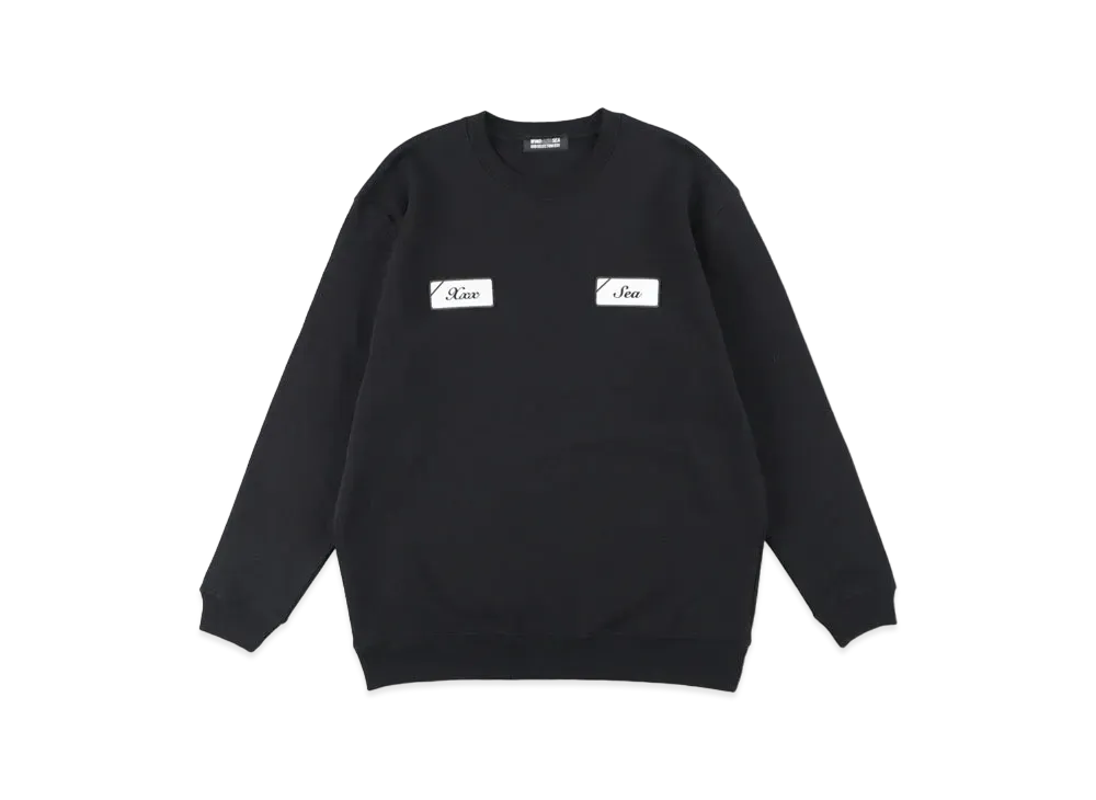 WIND AND SEA x GOD SELECTION XXX (XXX-Sea) Crew Neck "Black"