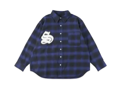 WIND AND SEA x GOD SELECTION XXX Ombre Praid Shirt "Blue"