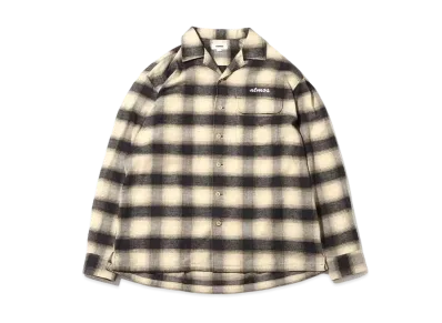 atmos Ombre Check Shirt "Beige"