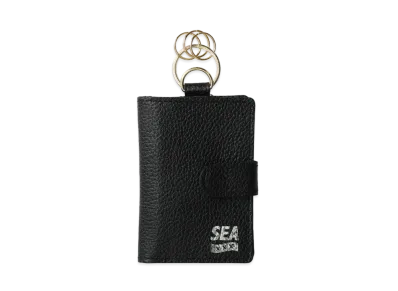 WIND AND SEA x GOD SELECTION XXX Leather Key Case "Black"