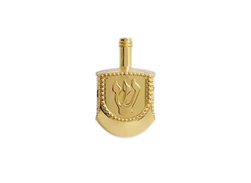 Kith Hanukkah Dreidel "Bright Gold"