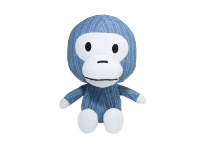 A BATHING APE Big Baby Milo Plush Doll "Navy"