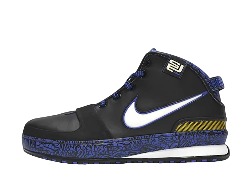 Nike LeBron 6 Graffiti "Black/Varsity Maize"