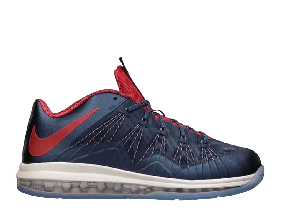 Nike Air Max LeBron X Low USA "Squadron Blue"