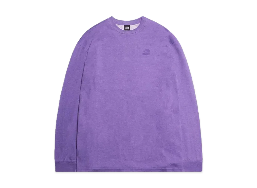 Supreme x The North Face Pigment Printed L/S Top "Purple"