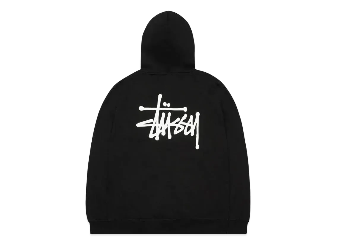 Stussy BASIC STUSSY HOOD "Black" (2022)