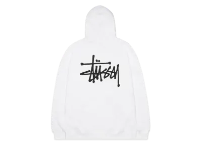 Stussy BASIC STUSSY HOOD "White" (2022)
