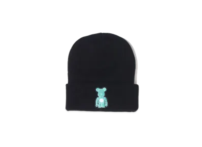 WIND AND SEA x BEAR BRICK x atmos Bear Beanie "Black"