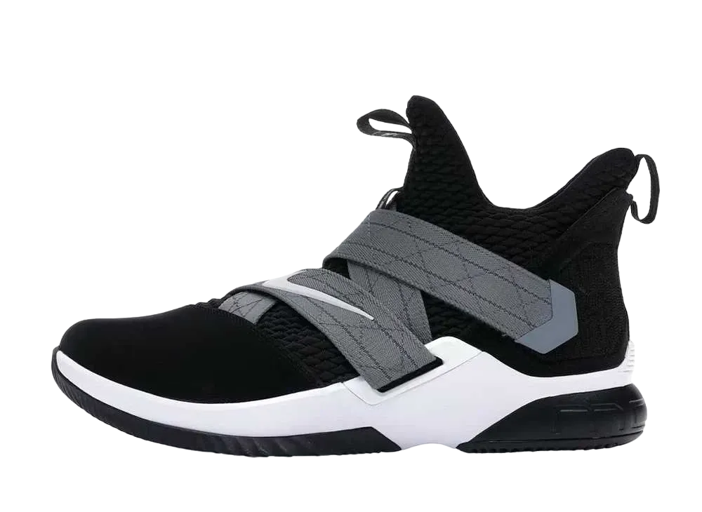 Nike LeBron Zoom Soldier 12 Air Raid "Black/White"