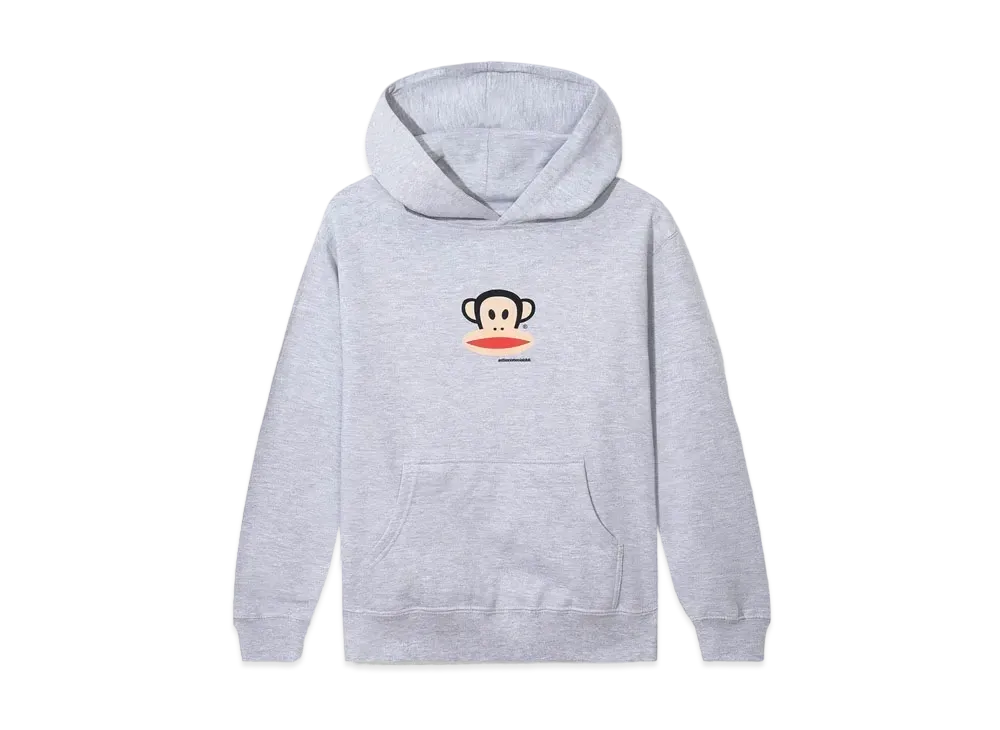 ANTI SOCIAL SOCIAL CLUB x Paul Frank Logo Gray Hoodie (YOUTH) "Grey"