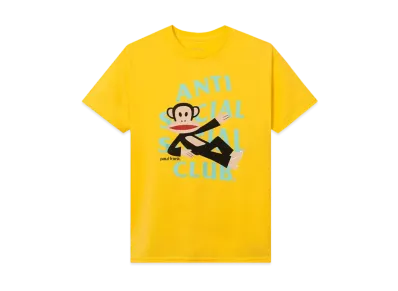 ANTI SOCIAL SOCIAL CLUB x Paul Frank Laying Yellow Tee "Yellow"