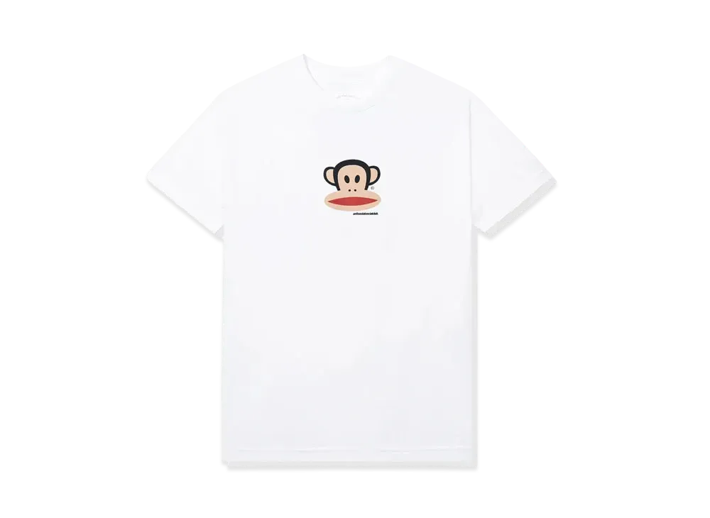 ANTI SOCIAL SOCIAL CLUB x Paul Frank Logo White Tee (YOUTH) "White"