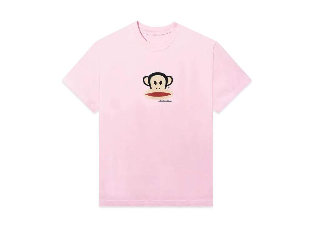 ANTI SOCIAL SOCIAL CLUB x Paul Frank Logo Pink Tee (YOUTH) "Pink"