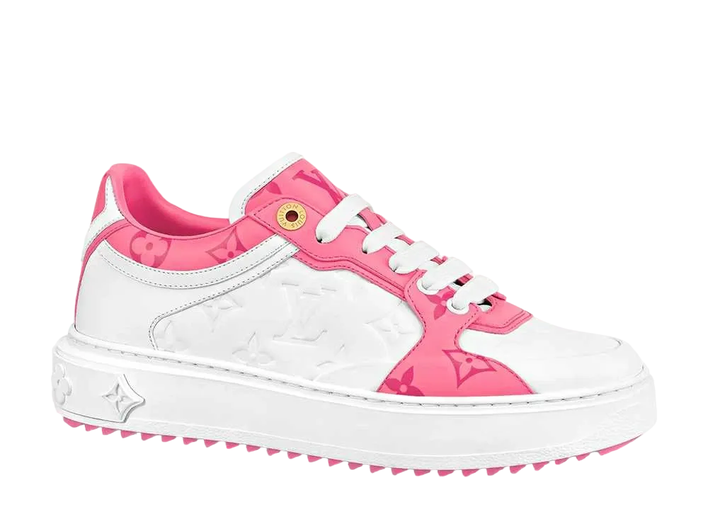 ルイヴィトン タイムアウト・ライン スニーカー "ローズ"