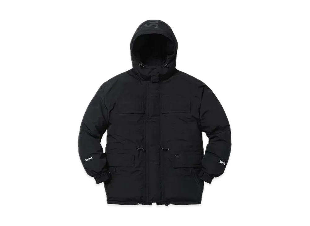 シュプリーム ダウンタウン ダウン パーカ "ブラック"