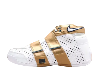Nike LeBron 20-5-5 Four Horsemen "White/Metallic Gold"