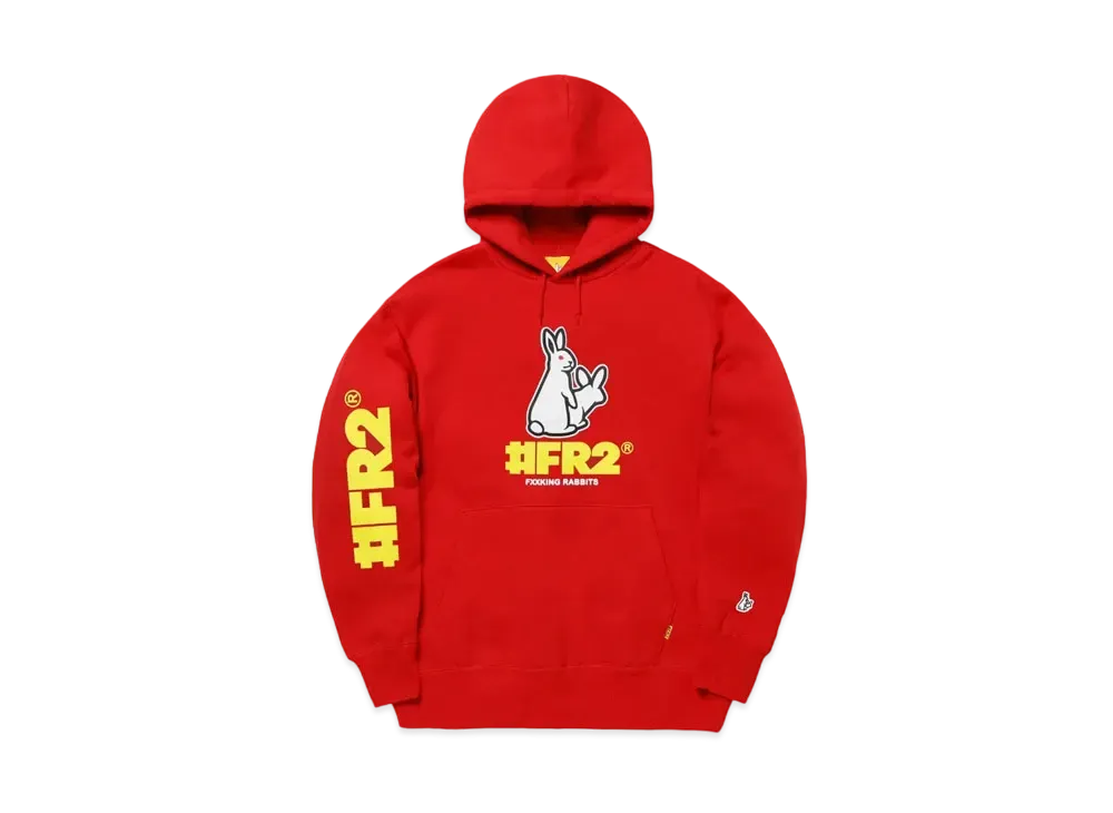 FR2 Logo Hoodie "Red"