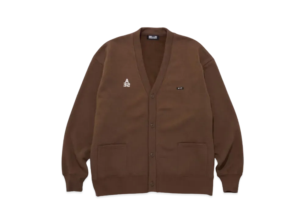 GOD SELECTION XXX x WIND AND SEA Cardigan GX-A23-WSCD-02 "Brown"