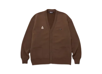 GOD SELECTION XXX x WIND AND SEA Cardigan GX-A23-WSCD-02 "Brown"