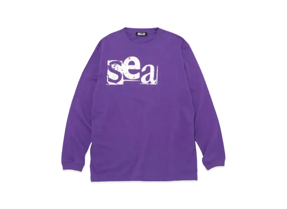 GOD SELECTION XXX x WIND AND SEA Long Sleeve T-Shirt GX-A23-WSLT-02 "Purple"