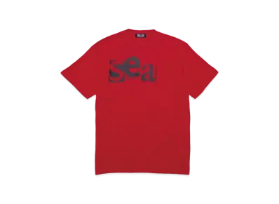 GOD SELECTION XXX x WIND AND SEA T-Shirt GX-A23-WSST-02 "Red"