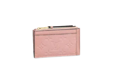 Louis Vuitton Porte Cartes Zip Monogram Empreinte "Rose Poodle"
