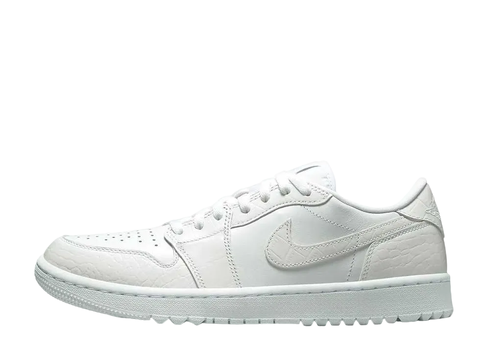 Nike Air Jordan 1 Low Golf "White Crocodile Skin"
