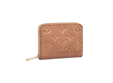 Louis Vuitton Zippy Coin Purse Monogram Vernis "Rose Gold"