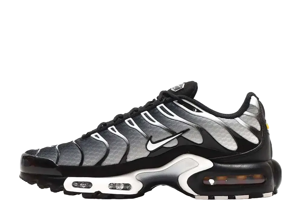 ◆正規品◆NIKE AIR MAX PLUS PRM BLACK SILVER◆関税/送料込◆ NIKE AIR MAX PLUS PRM BLACK/BLACK-METALLIC SILVER （ナイキ