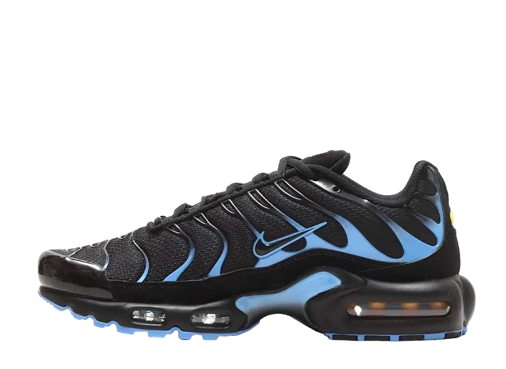 ナイキ エアマックス プラス "ブラック/ユニバーシティブルー"