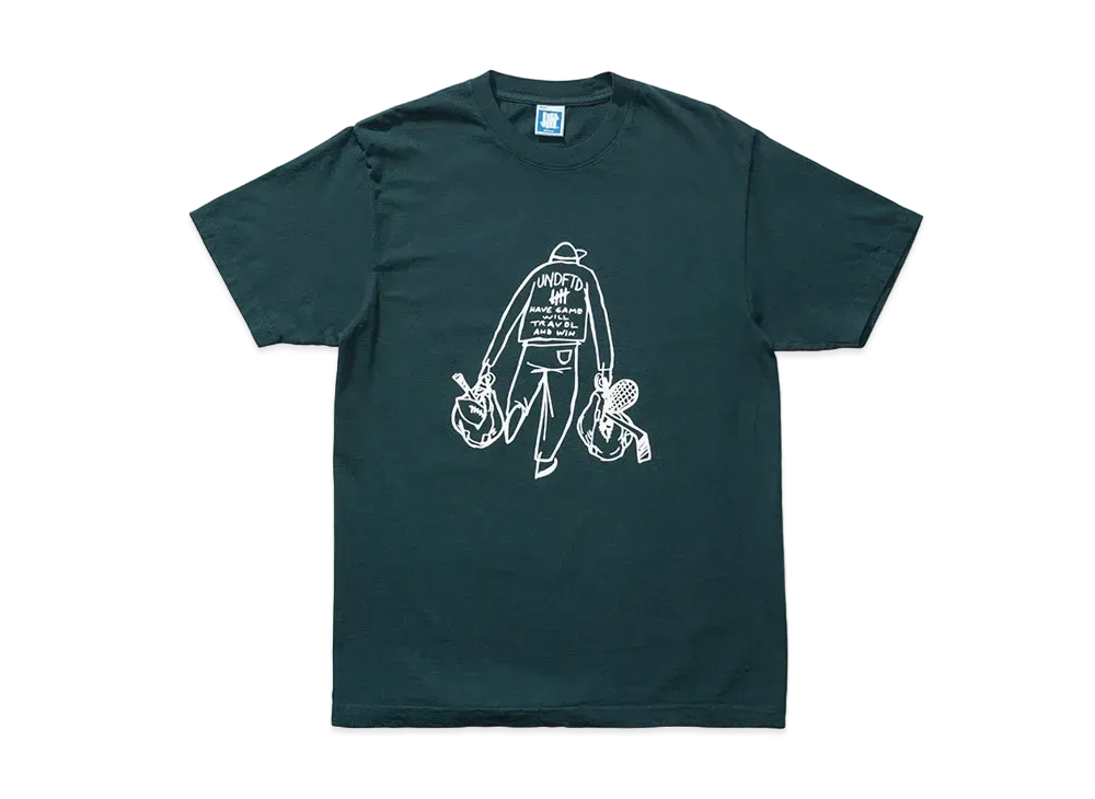UNDEFEATED Running Man S/S Tee "Green"