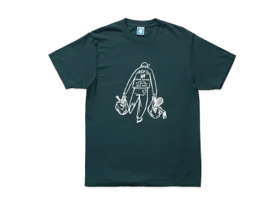 UNDEFEATED Running Man S/S Tee "Green"