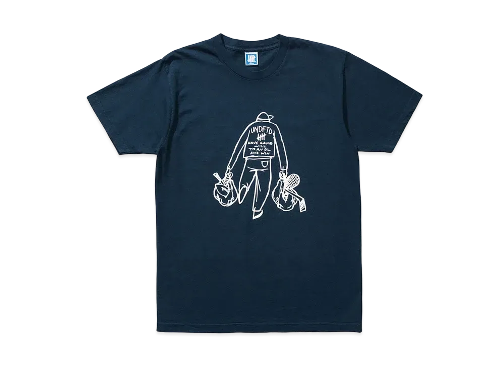 UNDEFEATED Running Man S/S Tee "Blue"
