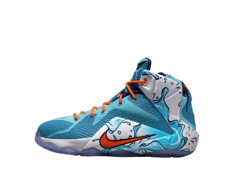 Nike GS LeBron 12 Buckets "Clearwater/Blue Lagoon"